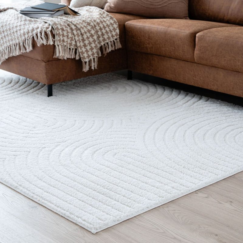 Seine matto 200x290 cm luonnonvalkoinen