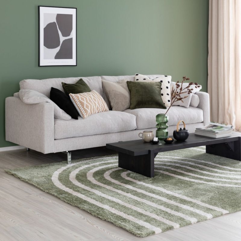 Strada nukkamatto 200x290 cm vihreä