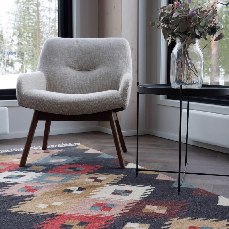 Thomas villamatto 160x230 cm värikäs