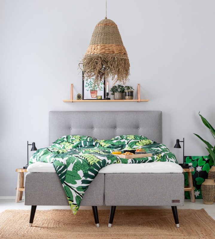 Unia Muoto runkopatjapaketti 180x200 cm M/L vaaleanharmaa