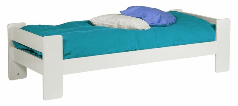 Unipuu sänky 80 ja sälepohja valkoinen