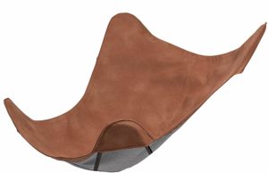 Varax lepakkotuolin kangas 85 cm 33A ruskea keinonahka