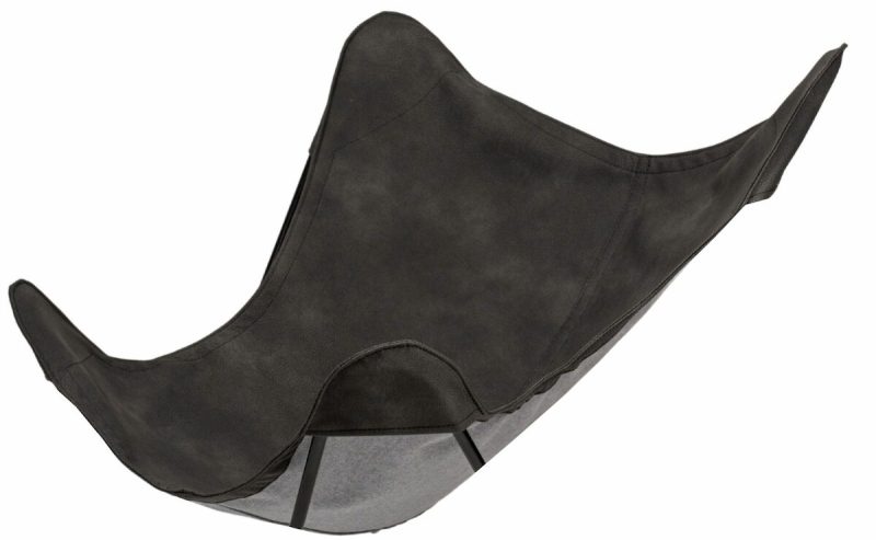 Varax lepakkotuolin kangas 85 cm 36A musta keinonahka