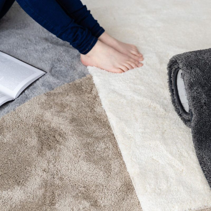 VM Carpet Silkkitie matto 80x100 cm valkoinen
