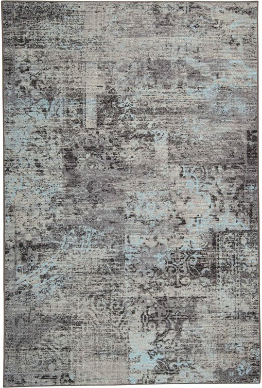 VM Carpet Rustiikki matto 133x200 cm turkoosi 32 kantti 5951